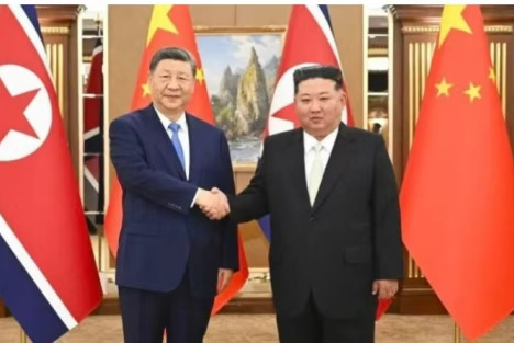 习近平同金正恩举行会谈