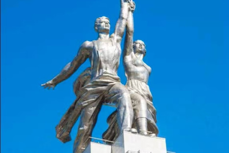 郭松民 | “工人与集体农庄女庄员”和“自由女神”