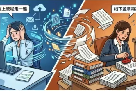 电子与纸质齐飞，线下共线上同跑