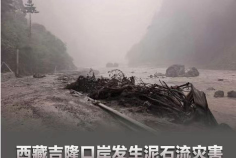金正恩同志就西藏发生泥石流灾害向习近平同志致慰问电