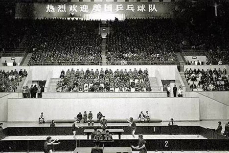 毛主席与“乒乓外交”，陈毅元帅：只有主席才敢打美国这张战略牌