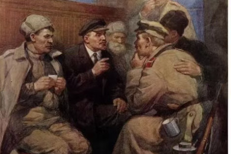 列宁从国外流亡回来