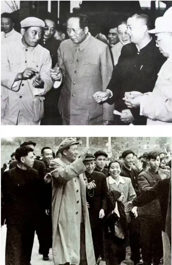 1956年2 月20日晚上，毛主席听取建筑工程部汇报