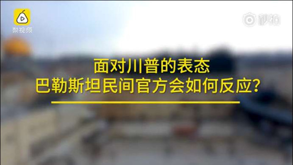 催泪弹下，巴勒斯坦大妈含泪批美