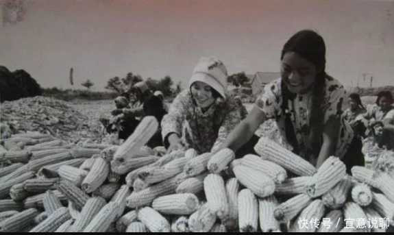 老照片：新中国70年代欣欣向荣的农村人民公社