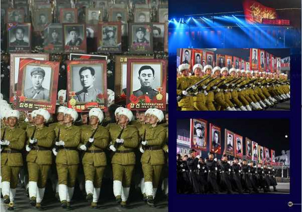 庆祝朝鲜人民军建军75周年阅兵式