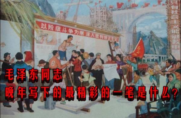 毛泽东同志晚年写下的最精彩的一笔是什么？