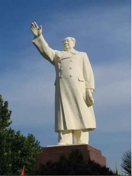 各地人民自发纪念毛主席逝世40周年