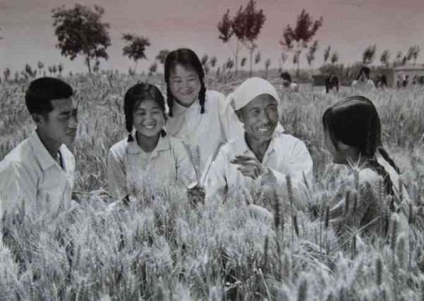 老照片：新中国70年代初期欣欣向荣的农村人民公社