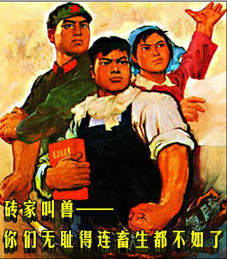 砖家叫兽——你们无耻得连畜生都不如了
