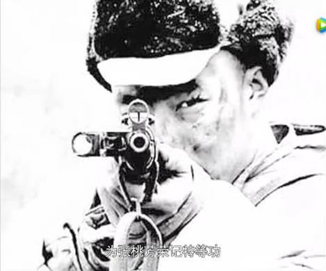 我军战士凭借一支不带瞄准镜的苏联步枪 击毙214名美军