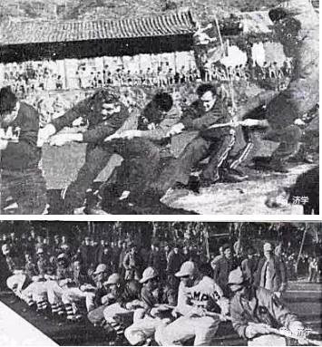 “毛主席万岁！志愿军万岁！”在联合国军战俘奥运会场响起