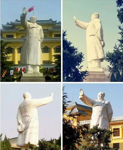李克勤:海军大院毛主席挥手像和毛主席万岁