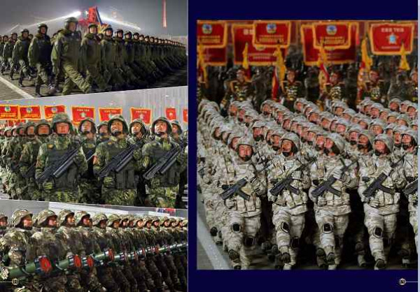 庆祝朝鲜人民军建军75周年阅兵式