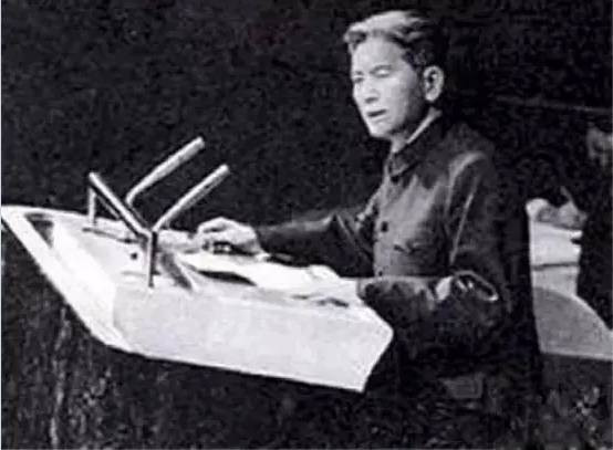 忆往事丨熊蕾：那一刻，“亮相”发言震撼世界