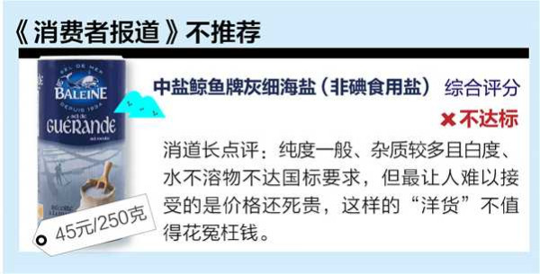 13款食用盐对比测试:45块的高档盐竟不如3块的普通盐...