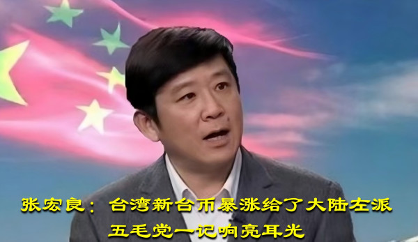张宏良：台湾新台币暴涨给了大陆左派五毛党一记响亮耳光