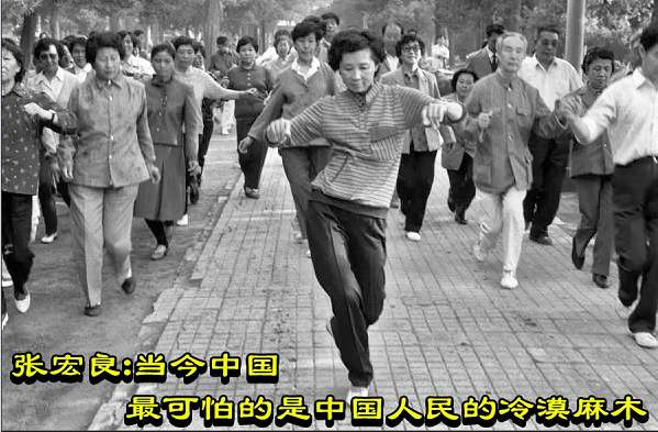 张宏良：当今中国最可怕的是中国人民的冷漠麻木