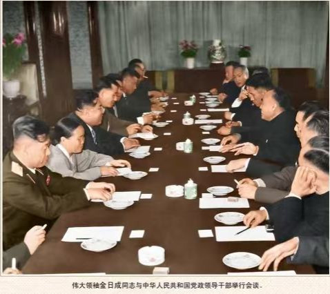 朝中友谊永垂不朽