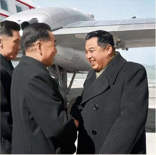 朝中友谊永垂不朽