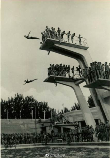 发展体育运动增强人民体质 看我国五十年前的体育运动会老照片