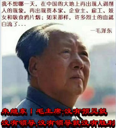 朱继东丨毛主席：没有预见就没有领导，没有领导就没有胜利