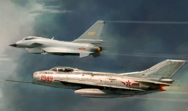 歼六曾是国土防空中流砥柱，4架老六轮爆美军电子侦察机