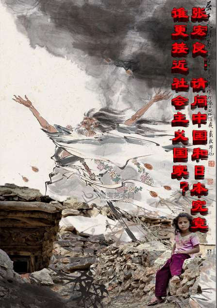 张宏良：请问中国和日本究竟谁更接近社会主义国家？