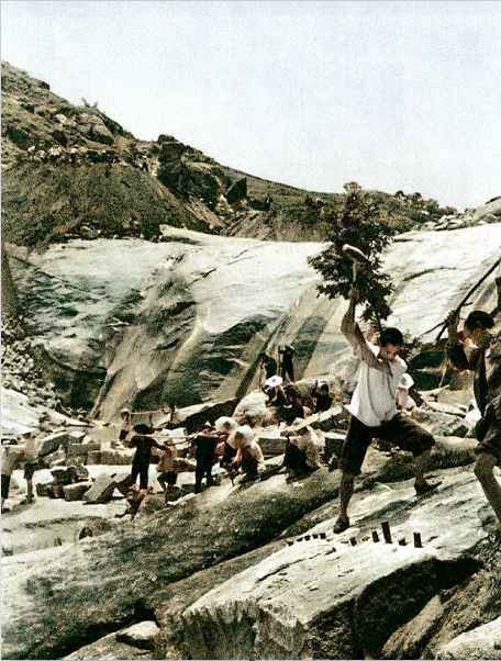 老照片中的记忆：1973年的山东昌潍地区（今潍坊地区）临朐县