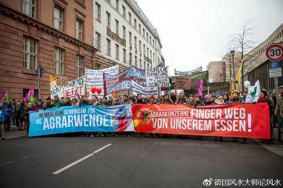 为人类，为孩子，为未来，德国爆发大规模反转基因反孟山都示威游行！