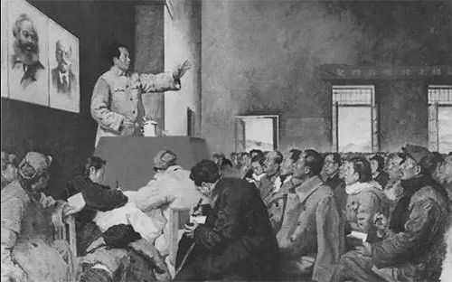 1942年2月1日、8日 毛泽东作《整顿学风党风文风》