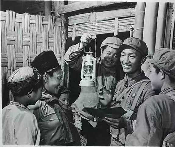 毛主席时代的军民鱼水情