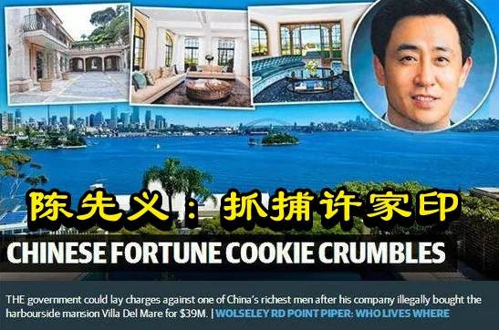 陈先义：抓捕许家印