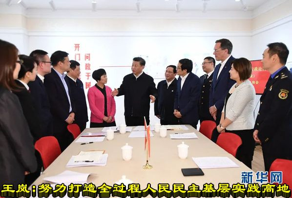 王岚 ：努力打造全过程人民民主基层实践高地