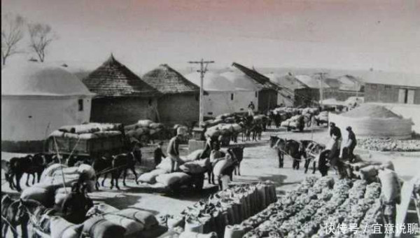 老照片：新中国70年代欣欣向荣的农村人民公社