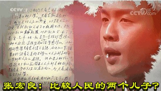 张宏良:比较人民的两个儿子?