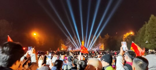 坐标韶山,今夜无眠,滚滚红潮,感天动地