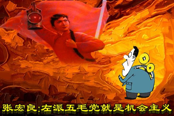 张宏良：左派五毛党就是机会主义