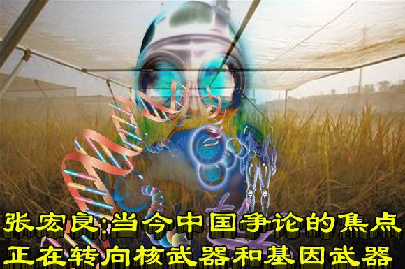 张宏良:当今中国争论的焦点正在转向核武器和基因武器
