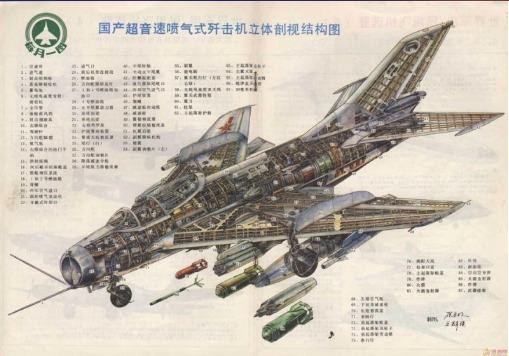 歼六曾是国土防空中流砥柱，4架老六轮爆美军电子侦察机