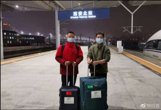 第11次凯旋！ “德叔”完成支援西安抗疫任务