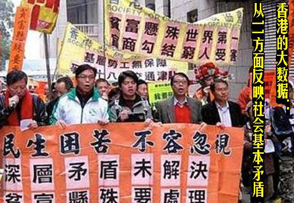 香港的大数据：从11方面反映社会基本矛盾