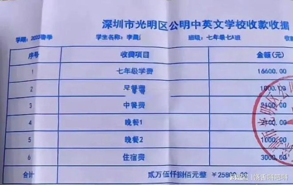 一学期学费25800元，深圳家长吐槽：都供不起孩子上学了！