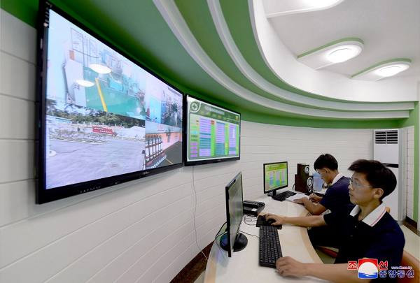 集中体现朝鲜劳动党人民观的医用氧气厂