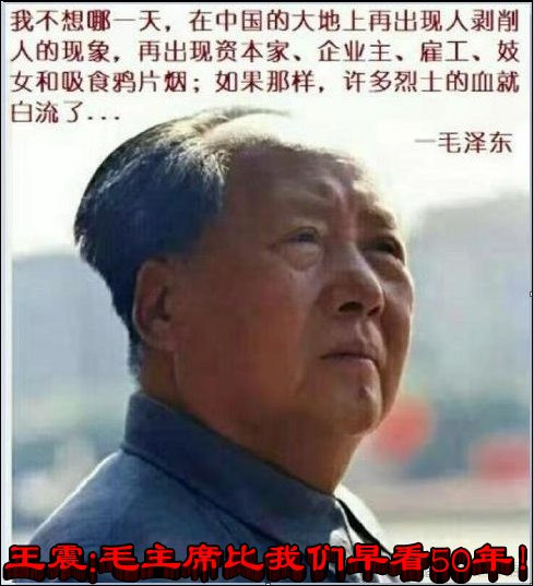 朱继东丨王震:毛主席比我们早看50年!