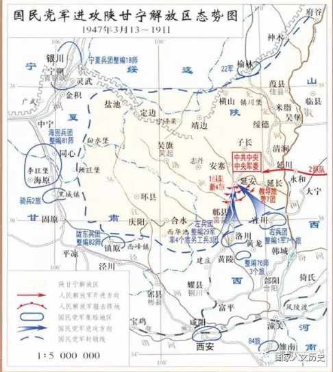 中国人民解放军为何能在一年多的时间内收复延安？