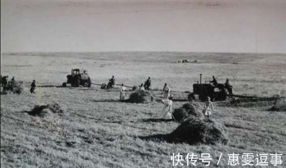 老照片:新中国70年代初期欣欣向荣的农村人民公社