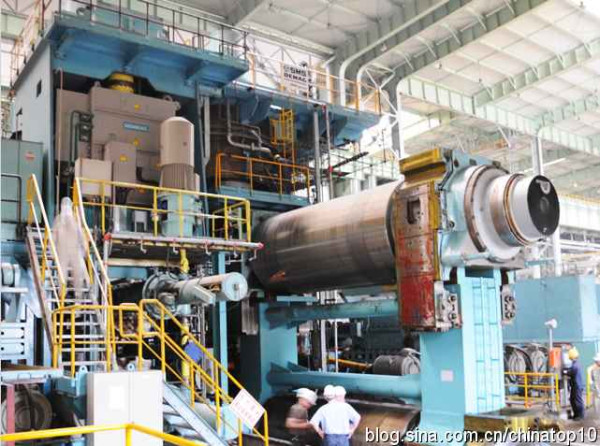 世界轧机之王——鞍钢5.5米特宽厚板轧机