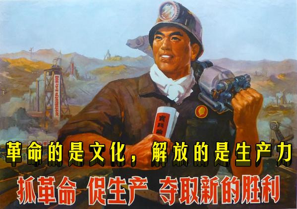 革命的是文化，解放的是生产力