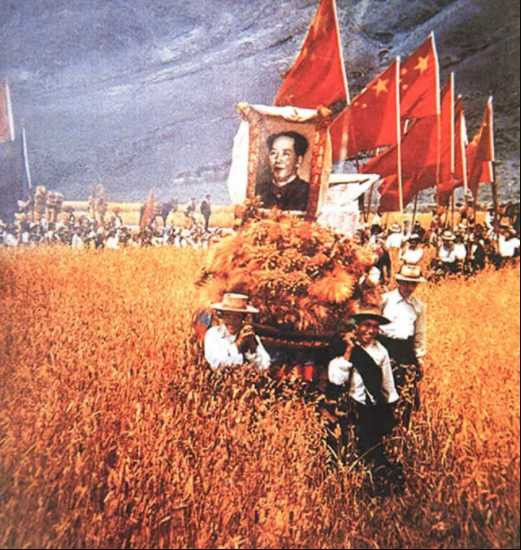 藏族人民心中的毛主席！